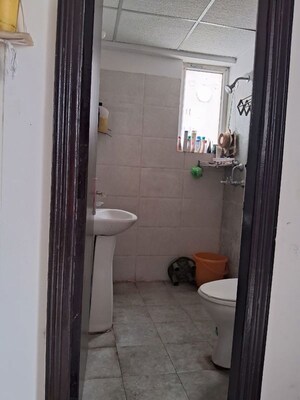 Bathroom in 3 BHK Apartment at Nirala Estate, Tech Zone 4 Greater Noida – for Rent