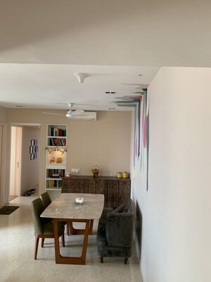 Living Room in 2 BHK Apartment at Lodha Fiorenza, Goregaon East – for Rent