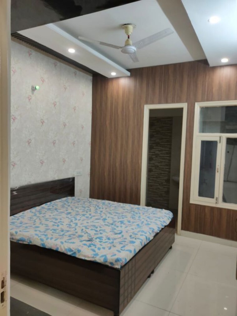 Bedroom, gomti-homes 3 Bedroom 1350 Sq.Ft. Apartment In Nabha Zirakpur 9988917