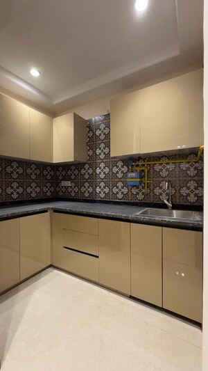 Kitchen in 2 BHK Apartment at Palm Residency Chhatarpur, Rajpur Khurd Extension – for Rent