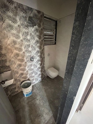 Bathroom in 1 BHK Apartment at Re Form Delta House, Goregaon East – for Rent