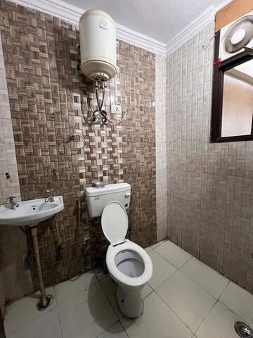 Bathroom in 1 RK Builder Floor at Saket – for Rent