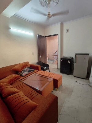 Living Room in 1 BHK Builder Floor at Saket – for Rent