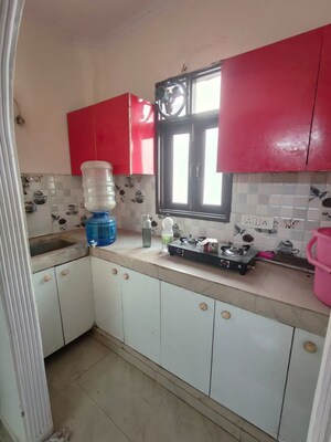 Kitchen in 1 BHK Builder Floor at Saket – for Rent
