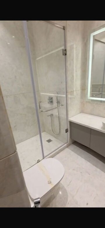 Bathroom in 4 BHK Builder Floor at Anand Niketan – for Rent