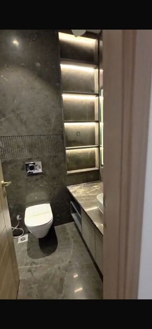 Bathroom in 4 BHK Builder Floor at Anand Niketan – for Rent