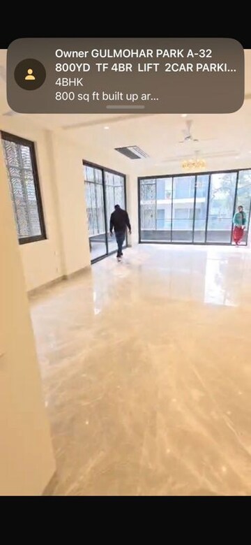 Room in 4 BHK Builder Floor at Anand Niketan – for Rent