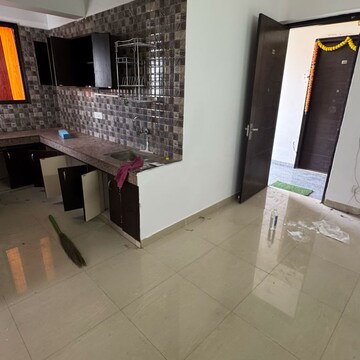 Kitchen in 1 BHK Apartment at Palm Residency Chhatarpur, Rajpur Khurd Extension – for Rent