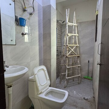Bathroom in 1 BHK Apartment at Palm Residency Chhatarpur, Rajpur Khurd Extension – for Rent