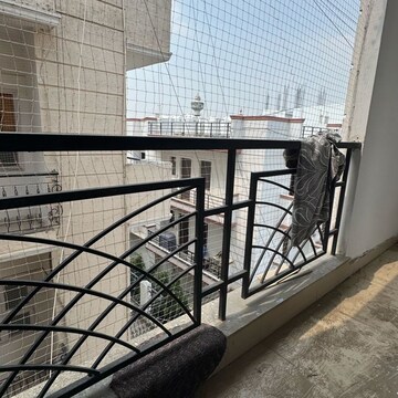 Balcony in 1 BHK Apartment at Palm Residency Chhatarpur, Rajpur Khurd Extension – for Rent