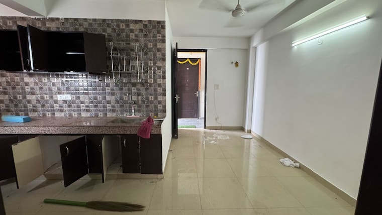 Kitchen, palm-residency-chhatarpur 1 Bedroom 500 Sq.Ft. Apartment In Rajpur Khurd Extension Delhi 9989252