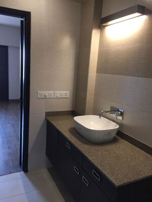 Bathroom in 3 BHK Builder Floor at Vipul World Floors, Sector 48 – for Rent
