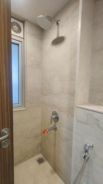 Bathroom in 2 BHK Apartment at Lalitambika Akshay, Worli – for Rent