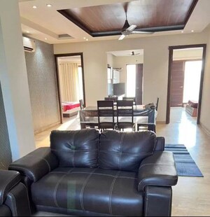 Living Room in 4 BHK Apartment at Adani Group Western Heights, Andheri West – for Rent