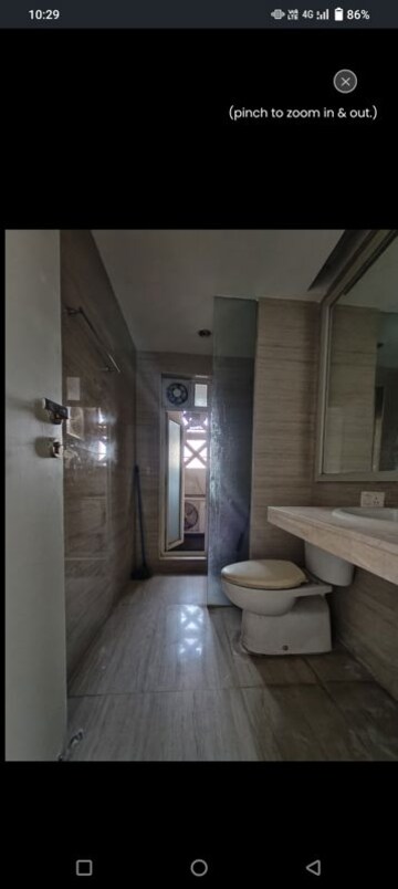 Bathroom in 5 BHK Apartment at Hiranandani Tribeca, Ghodbunder Road – for Rent