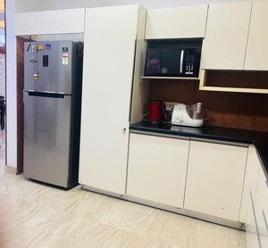 Kitchen in 3 BHK Builder Floor at Unitech South City II, Sector 50 – for Rent