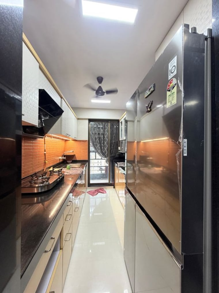 Kitchen, jaydeep-park 2 Bedroom 1200 Sq.Ft. Apartment In Majiwada Thane 9989840