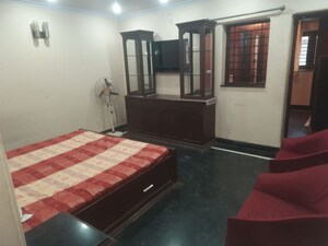 Bedroom in 1 BHK Builder Floor at Greater Kailash I – for Rent
