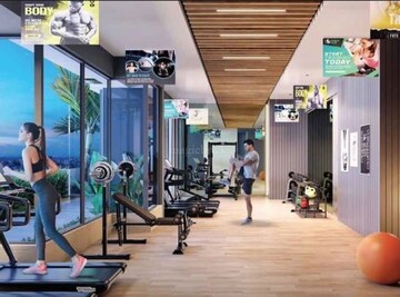 Gym in 2 BHK Apartment at Arkade Aspire, Goregaon East – for Rent