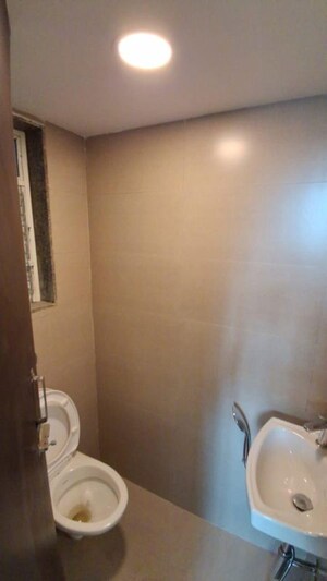 Bathroom in 1 BHK Apartment at Group Satellite Aarambh, Malad East – for Rent