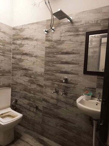 Bathroom in Studio Apartment at Chandigarh Citi Center, Vip Road – for Rent