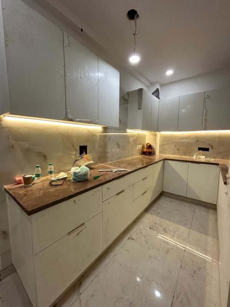 Kitchen, malviya nagar 3 Bedroom 1125 Sq.Ft. Builder Floor In Malviya Nagar Delhi 9990228