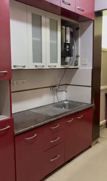 Kitchen in 3 BHK Apartment at Dhoot Time Residency, Sector 63 – for Rent