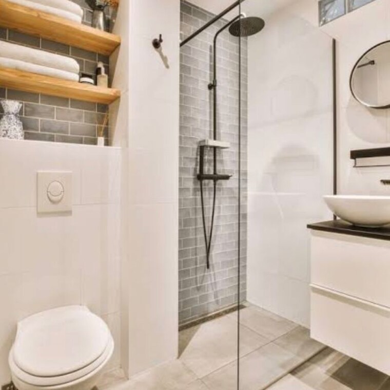 Bathroom, ultima-107 3 Bedroom 1450 Sq.Ft. Builder Floor In Sector 107 Noida 9990387