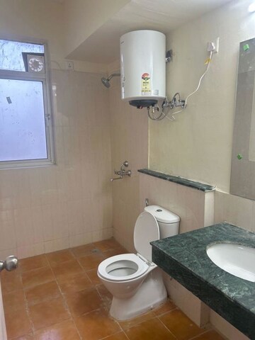 Bathroom in 3 BHK Apartment at Jaypee Greens Kensington Park Apartment Heights, Sector 133 – for Rent