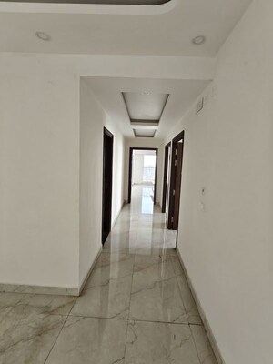 Building Lobby in 3.5 BHK Apartment at Rishita Mulberry Heights, Sushant Golf City – for Rent