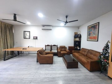 Living Room in 3 BHK Builder Floor at Malviya Nagar – for Rent