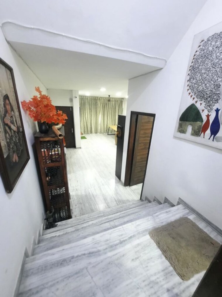 Bedroom, malviya nagar 3 Bedroom 1500 Sq.Ft. Builder Floor In Malviya Nagar Delhi 9990940