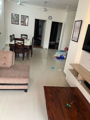 Living Room in 3 BHK Apartment at Emaar Palm Hills, Sector 77 – for Rent