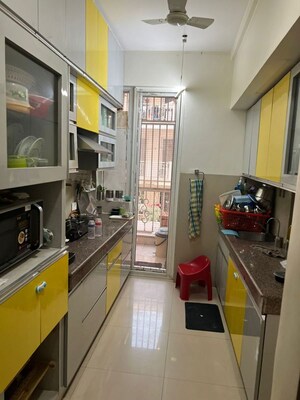 Kitchen in 3 BHK Apartment at Emaar Palm Hills, Sector 77 – for Rent