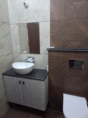 Bathroom in 3 BHK Apartment at Maya Green Lotus Saksham, International Airport Road – for Rent