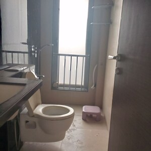 Bathroom in 3 BHK Apartment at The Wadhwa Anmol Fortune, Goregaon West – for Rent