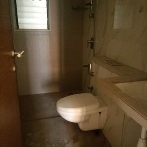 Bathroom in 3 BHK Apartment at The Wadhwa Anmol Fortune, Goregaon West – for Rent