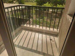 Balcony in 3 BHK Apartment at Amrapali Heartbeat City, Sector 107 – for Rent
