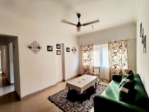 Living Room in 3 BHK Apartment at Royal Palms Ruby Isle Apartment, Goregaon East – for Rent