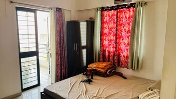 Bedroom in 2 BHK Apartment at Ovhal Spring, Pimple Nilakh – for Rent