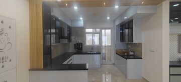 Kitchen in 3 BHK Apartment at Aurobindo Kohinoor, Serilingampally – for Rent