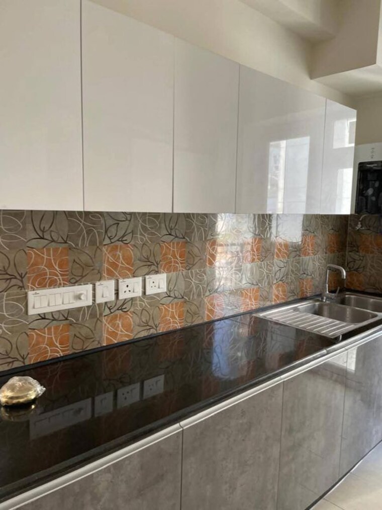 Kitchen, allwin-el-spazia 3 Bedroom 1700 Sq.Ft. Apartment In Sanauli Zirakpur 9991994
