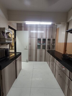 Kitchen in 1 BHK Apartment at JVM Corner Stone, Naupada – for Rent