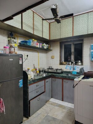 Kitchen in 1 RK Apartment at Lower Parel West – for Rent