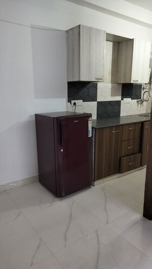 Kitchen in 1 BHK Builder Floor at Ansal Sushant Apartments, Sushant Lok I – for Rent