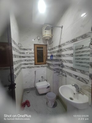 Bathroom in 2 BHK Builder Floor at Nawada – for Rent