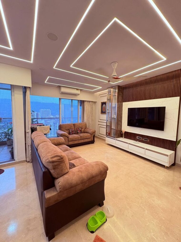 Living Room, hiranandani-meadows 3 Bedroom 1825 Sq.Ft. Apartment In Manpada Thane 9992905