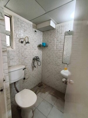 Bathroom in 3 BHK Apartment at Gaur City 2 - 12th Avenue, Sector 16c Greater Noida – for Rent
