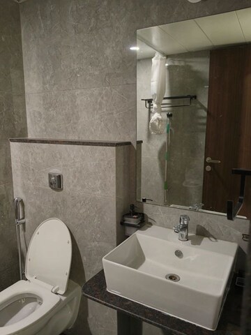 Bathroom in Studio Apartment at VJ IndiLife, Pashan – for Rent