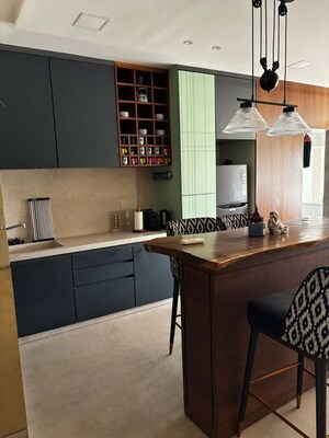 Kitchen in 2 BHK Apartment at Khar West – for Rent